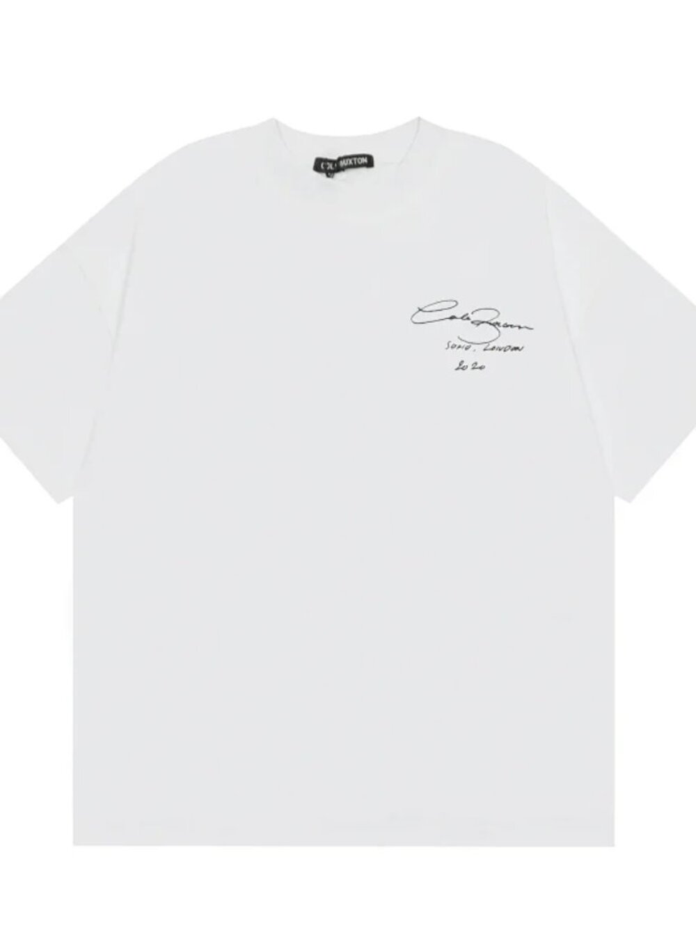 COLE BUXTON SIGNATURE T-SHIRT WHITE
